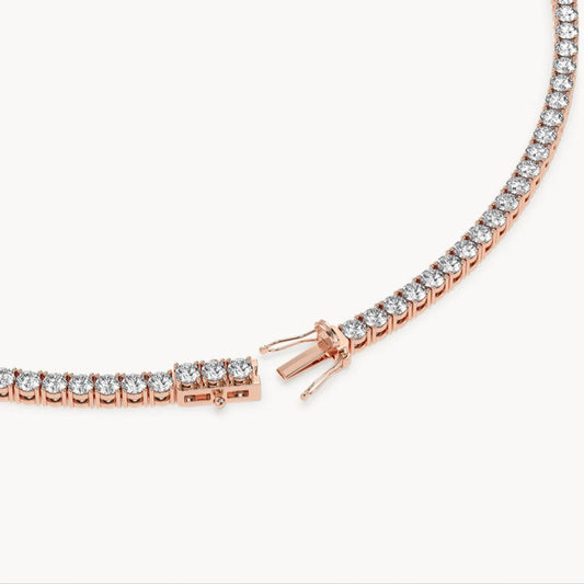 Tennis Necklace - RoseGold